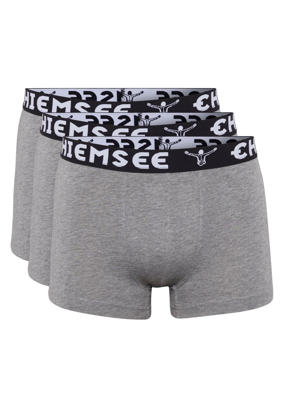 Herren chiemsee Unterwasche & Socken | 3Er-Pack Boxershorts Mit Stretch Und Logo-Bund