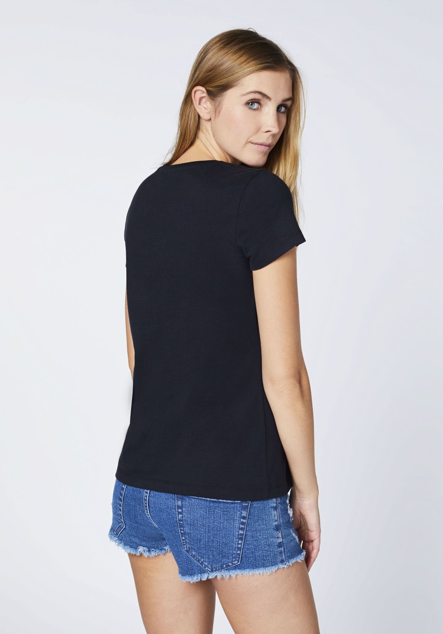 Damen chiemsee T-Shirts & Tops | Label-Shirt Aus Jersey