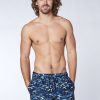 Herren chiemsee Badeshorts & Surfshorts | Badeshorts Mit Allover-Muster Und Taschen