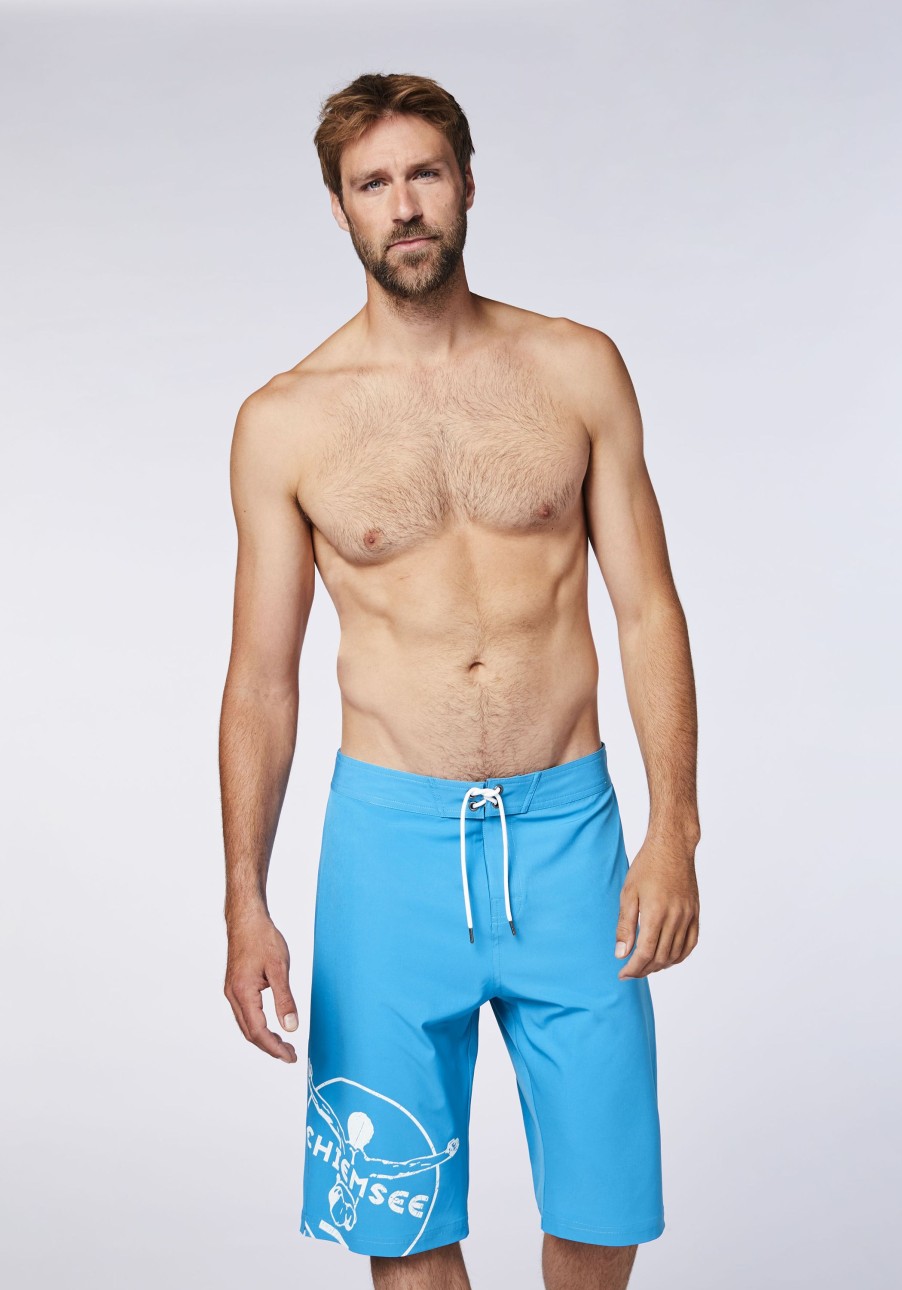 Herren chiemsee Badeshorts & Surfshorts | Geschnurte Badehose Mit Logo-Symbol