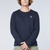 Herren chiemsee Sweatshirts & Sweatjacken | Sweater Aus Baumwollmix Im Basic-Look Mit Logo-Motiv