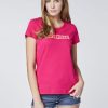 Damen chiemsee T-Shirts & Tops | Label-Shirt Aus Jersey