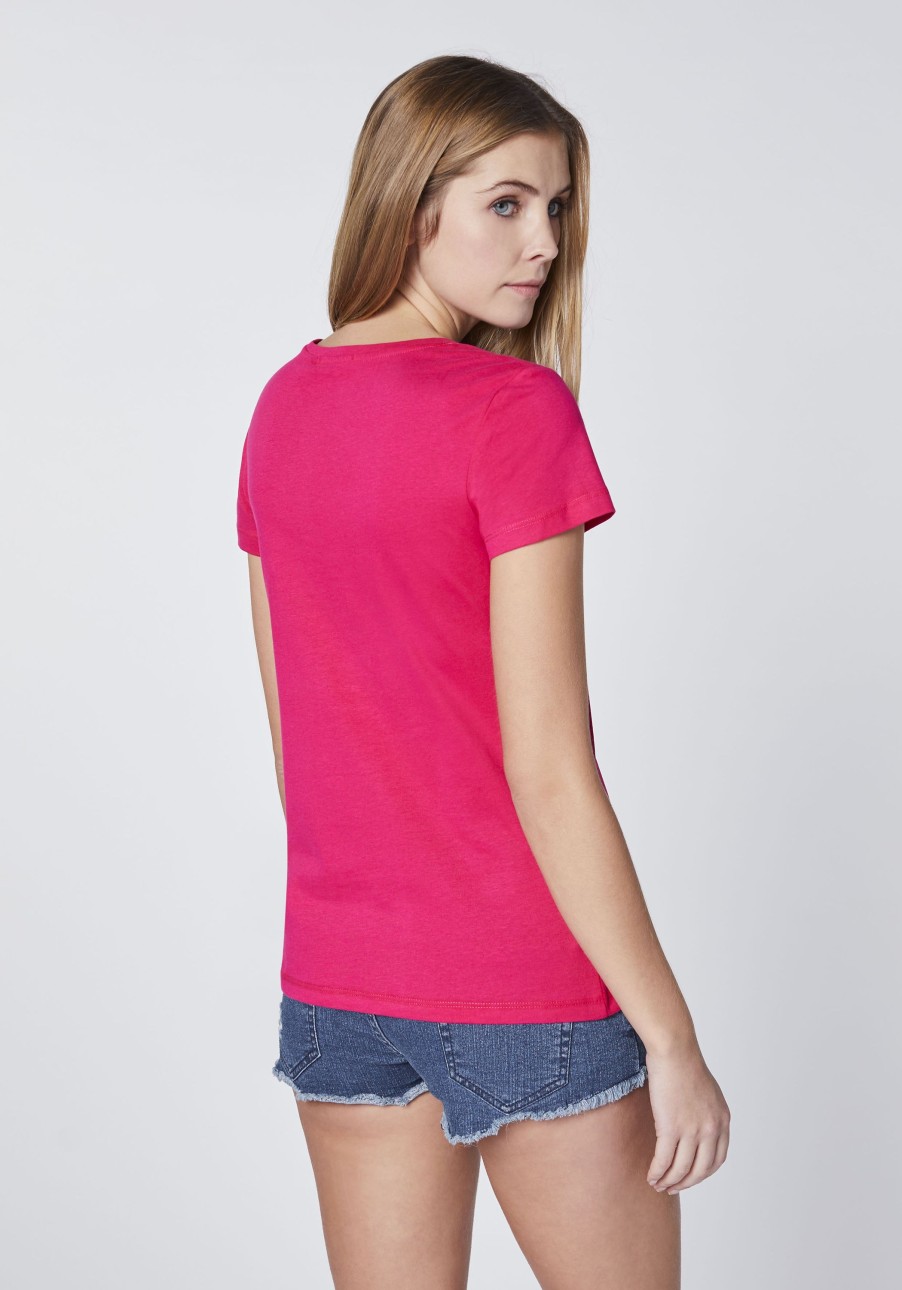 Damen chiemsee T-Shirts & Tops | Label-Shirt Aus Jersey