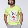 Herren chiemsee T-Shirts & Tanks | T-Shirt Aus Baumwolle Mit Surf-Fotoprint