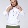 Herren chiemsee Sweatshirts & Sweatjacken | Print-Hoodie Aus Baumwollmix Im Label-Stil