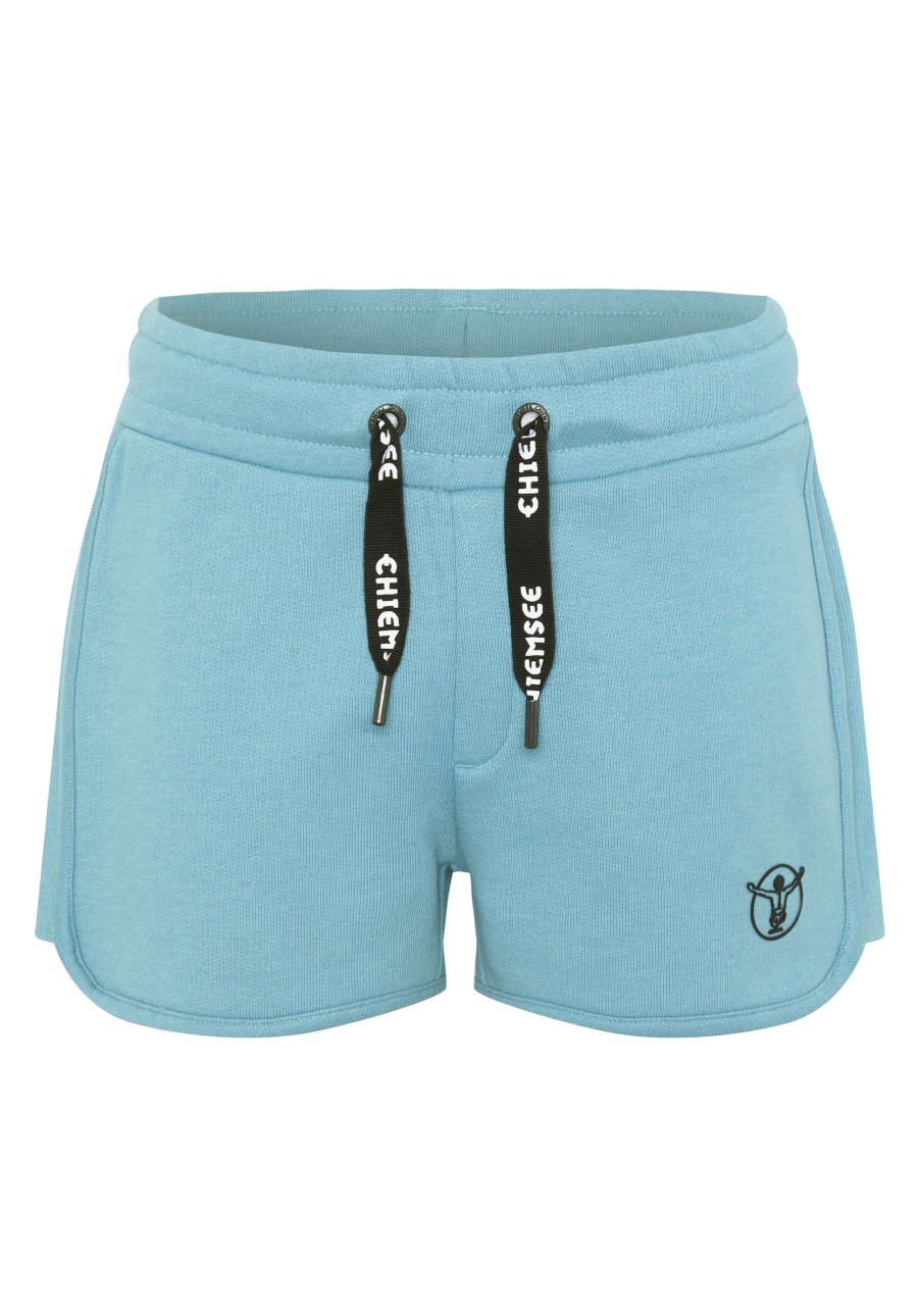 Kinder chiemsee Hosen & Shorts | Regular-Fit Madchen-Shorts Aus Baumwollmix Mit Label-Details