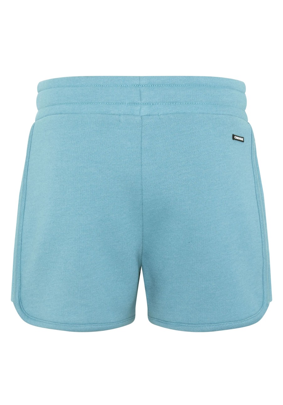 Kinder chiemsee Hosen & Shorts | Regular-Fit Madchen-Shorts Aus Baumwollmix Mit Label-Details