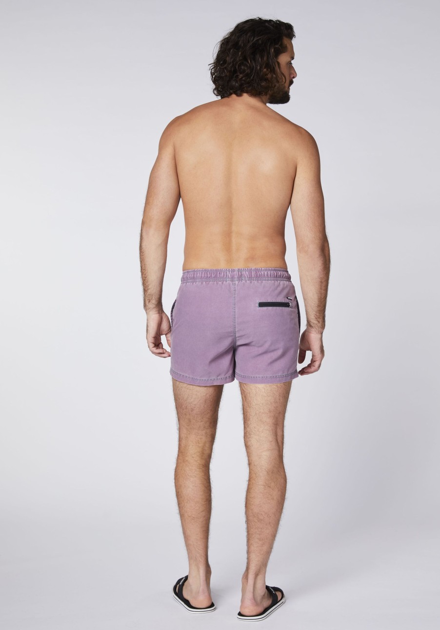 Herren chiemsee Badeshorts & Surfshorts | Kurze Badeshorts Mit Tunnelzugbund Und Zippertasche