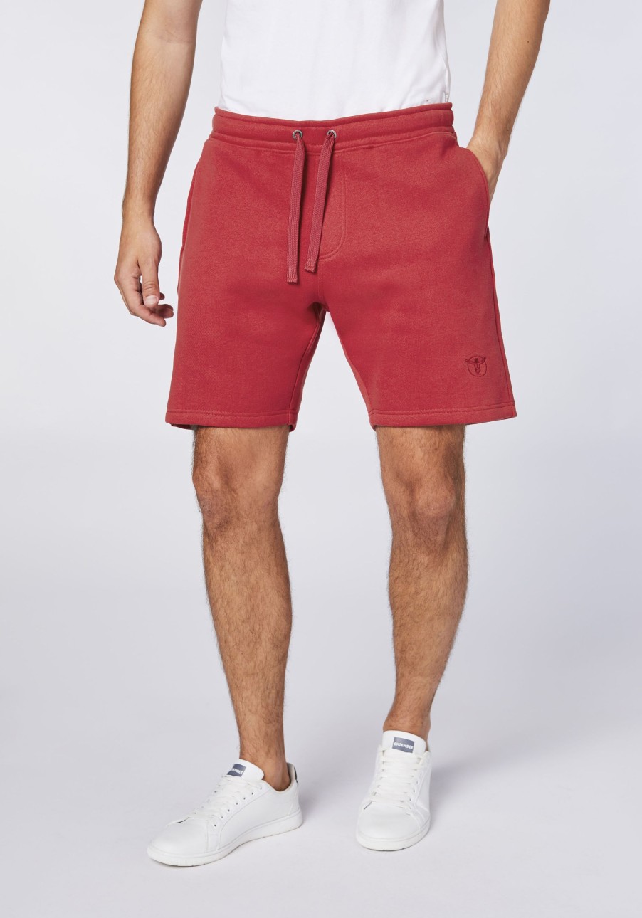 Herren chiemsee Hosen & Shorts | Regular-Fit Bermuda-Shorts Aus Sweat Mit Logo-Akzent