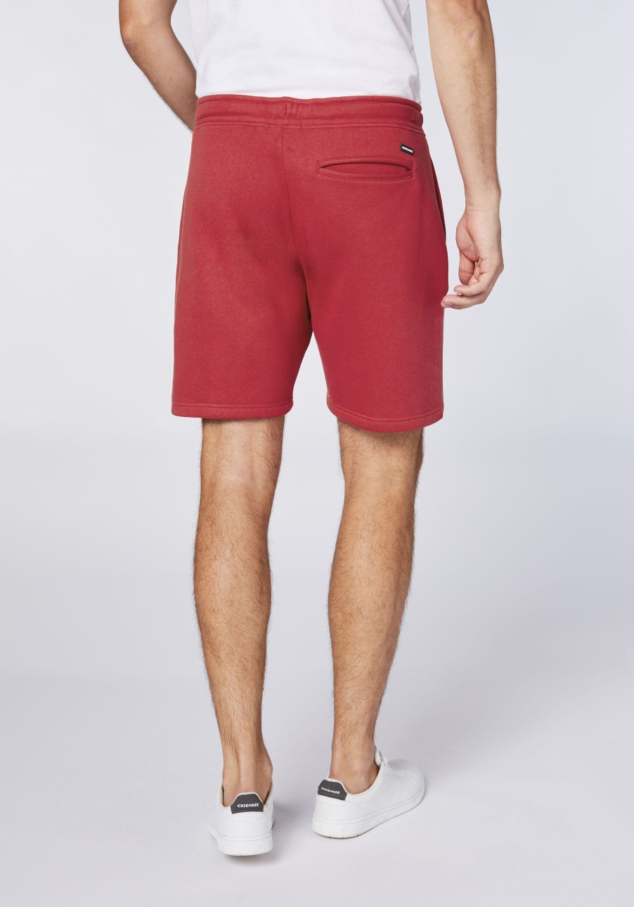 Herren chiemsee Hosen & Shorts | Regular-Fit Bermuda-Shorts Aus Sweat Mit Logo-Akzent