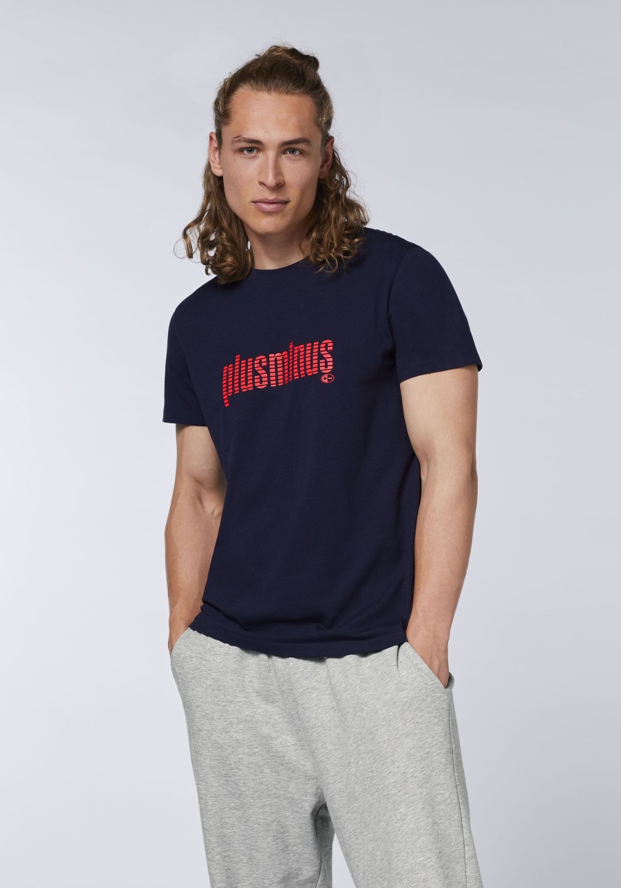 Herren chiemsee T-Shirts & Tanks | Baumwollshirt Im Plusminus-Design