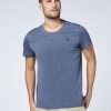 Herren chiemsee T-Shirts & Tanks | Jersey-Shirt Im Basic-Stil Mit Logo-Symbol