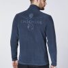 Herren chiemsee Fleece & Funktionswasche | Fleece-Jacke Mit Jumper-Motiv In Ton-In-Ton Optik