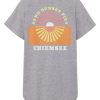 Kinder chiemsee T-Shirts & Tops | Boxy Madchen-Shirt Aus Jersey Mit Print