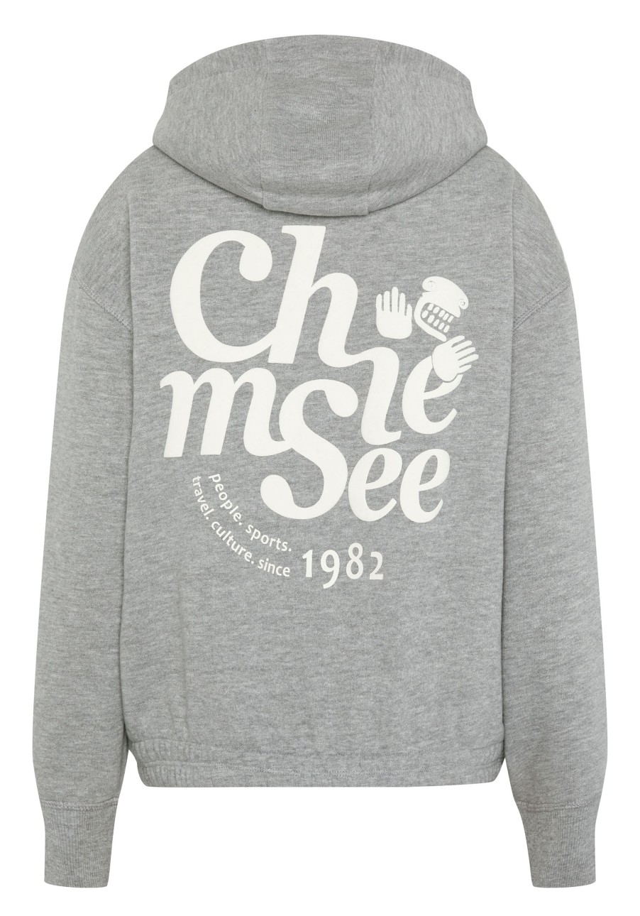 Kinder chiemsee Sweatshirts & Sweatjacken | Boxy Loose-Fit Madchen-Hoodie Im Label-Design