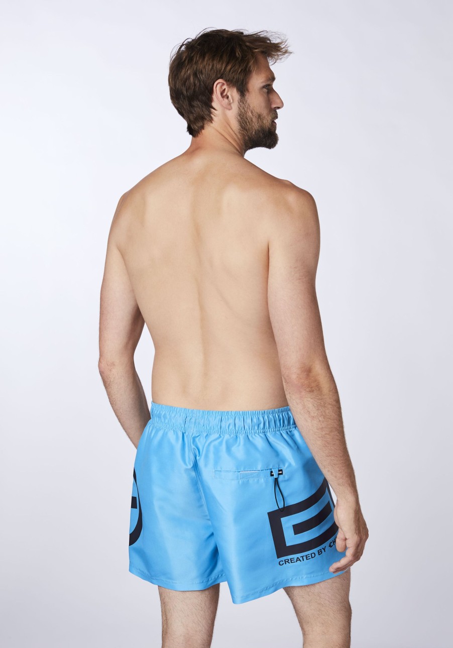 Herren chiemsee Badeshorts & Surfshorts | Badeshorts Im Plus-Minus-Design Mit Tasche