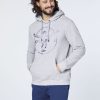 Herren chiemsee Sweatshirts & Sweatjacken | Print-Hoodie Aus Baumwollmix Im Label-Stil