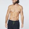 Herren chiemsee Badeshorts & Surfshorts | Kurze Badeshorts Mit Tunnelzugbund Und Zippertasche